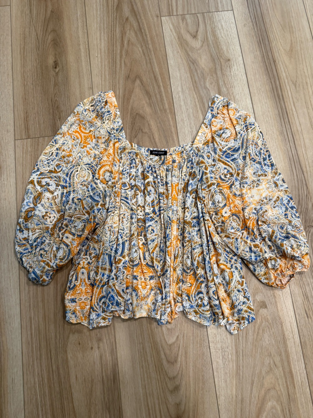 Dear John - Pleated Blouse